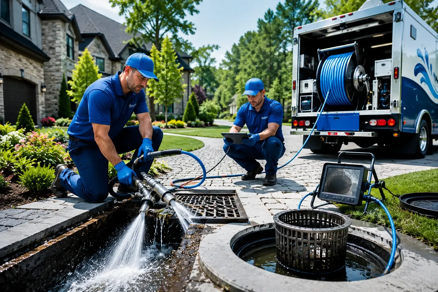 Local outdoor drain cleaning professionals in Louisville, OH