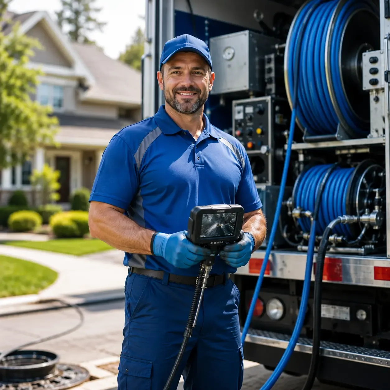 Local outdoor drain cleaning specialists in Louisville, OH